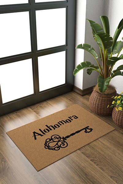 Decovetro Kapı Önü Halı Paspas Harry Potter Alohomora Desenli 40 x 60 Cm