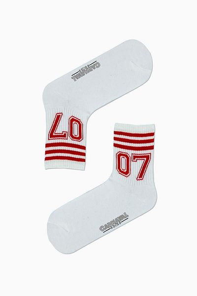 CARNAVAL SOCKS 07 Πολύχρωμες αθλητικές κάλτσες με σχέδια