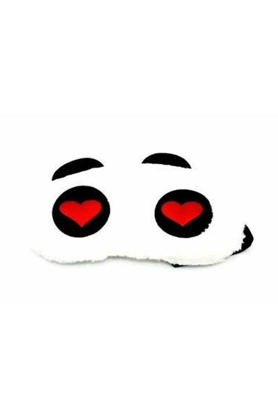 Vi Caro Plush Panda Heart Eyed Sleeping Headband Eye Patch