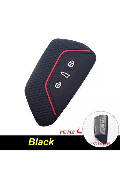 Ufak Tefek Şeyler Golf 8 Key Case Silicone Black