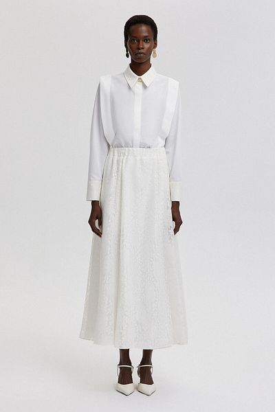 Touché Privé Spitzenrock – Design mit elastischer Taille