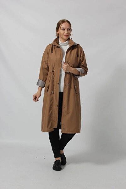 Moda Berray UZUN ASTAR DETAYLI BONDİT TRENÇKOT