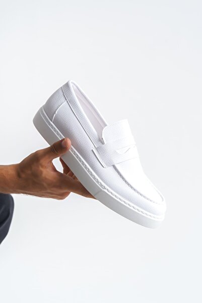 Aymood SLW180 Estilo X Без шнурків Чоловічі повсякденні класичні кросівки BT Білий