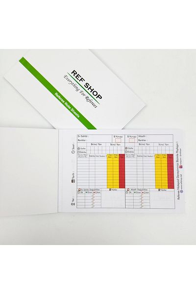 hakemsizsiniz Caietul arbitru/observator, caietul meciului (50 de coli)