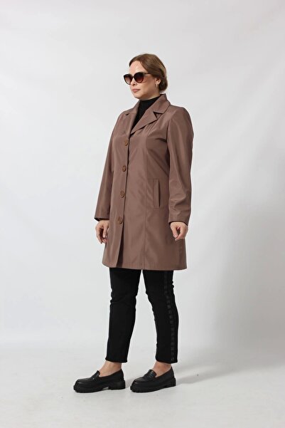 Moda Berray 1670 Düğmeli Cep Detaylı Bondit Ceket