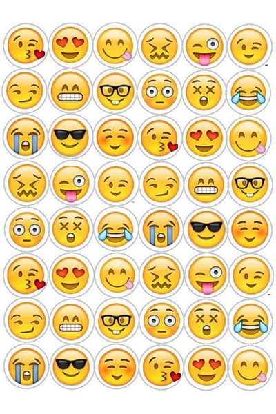 Sticksy Emoji Stickerphone Laptop Notebook Tablet Notebook Flask Sticker Sticker St612