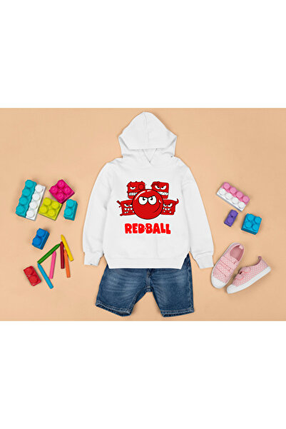 MAGORS DJEČJA MAJICA S KAPULJAČOM I TROJSTRUKIM PREŠIVANJEM S REDBALL OTISKOM...