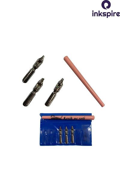 inkspire Divit 4-Piece Cut Point Set - Inked with Inkwell, 1 Pack