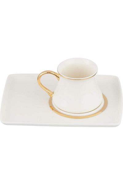 STOREMAX Jvnnastore Otto Coffee and Tea Cups, Porcelain 646268