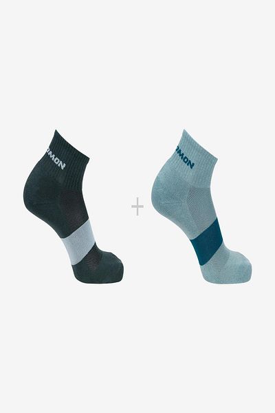Salomon Lc2095400 Чорапи Evasion Ankle 2 Pack - Сини