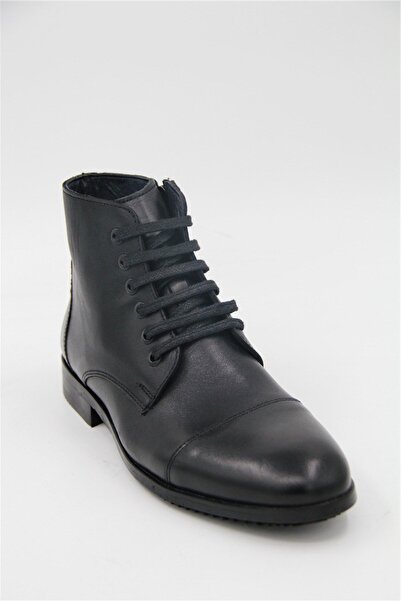 LUCIANO BELLINI Bj3004 Erkek Klasik Bot - SİYAH