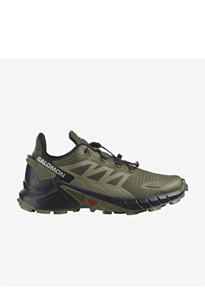 Salomon حذاء الجري Supercross 4 L47205100 Outdoor TrailRunning Trail للرجال كاكي