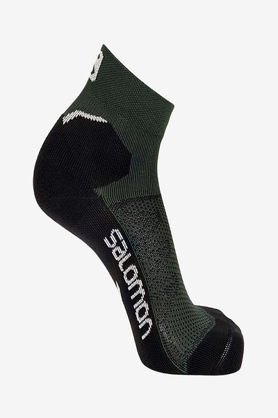 Salomon Чорапи до глезена Speedcross - черно каки