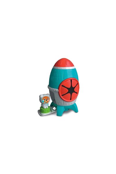 Basic Fun Child 17806 Soft Clemmy - Soft Block Sensory Rocket - 5 Pieces 10-36 Months