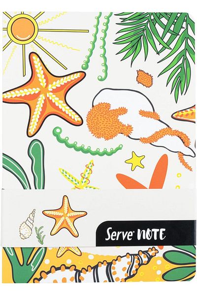 STOREMAX Muartshop Notebook Notebook 15 X 21 Lined Patterned Mustard Yellow 871301