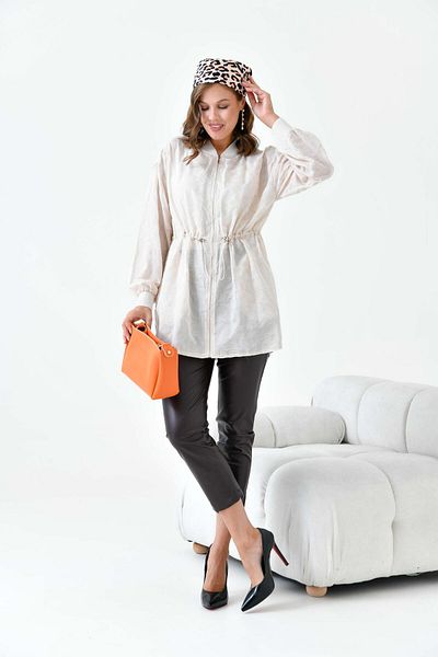 FTZ WOMEN Șapcă de damă decupată - Bej 30853