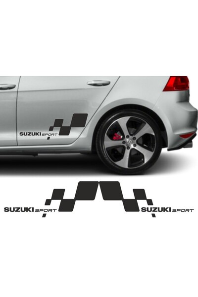 Kumraldede ملصق سوزوكي الرياضي الجانبي 28 × 13 سم