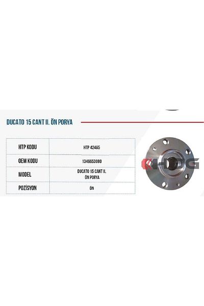 İthal WHEEL PORY FRONT DUCATO II 15 CANT -13280450801346653080330777330784 GOLD