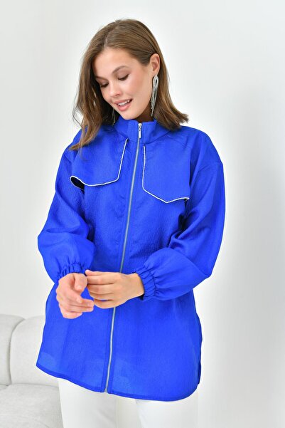 FTZ WOMEN كاب أورجانزا أزرق للنساء من ساكس - 30854