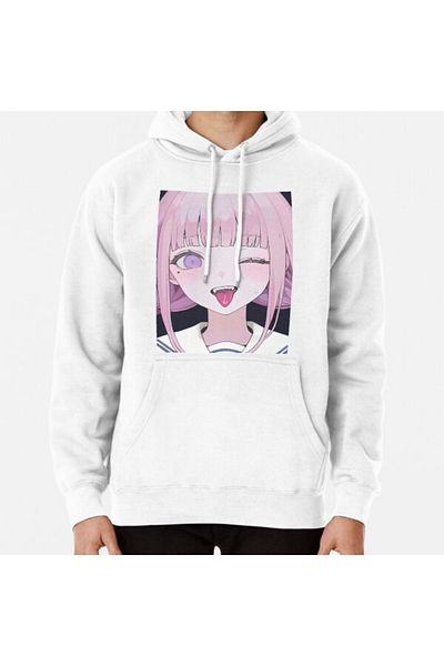 THEWERT Φούτερ με στάμπα Unisex Anime girl roses