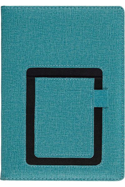 STOREMAX Vnt-1409-Yes Green Faux Leather Thermo Notebook - Mhmt 1053513