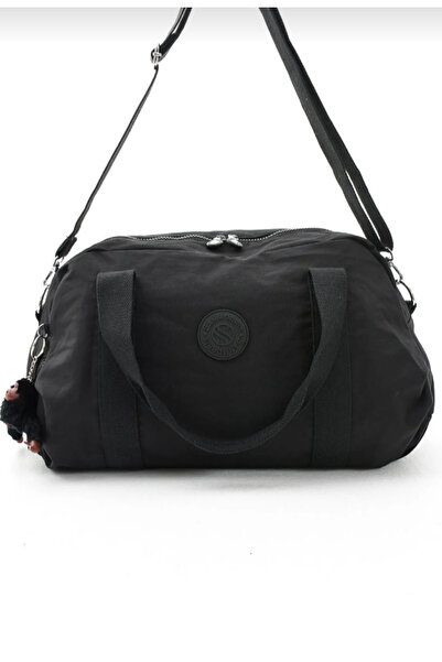 Sanmorris Eflanmoda Sanmorris чорна дорожня сумка з ручками та ременем через ...