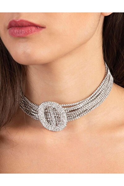 İLVİ Kesia Kadın Kolye Gümüş Renk