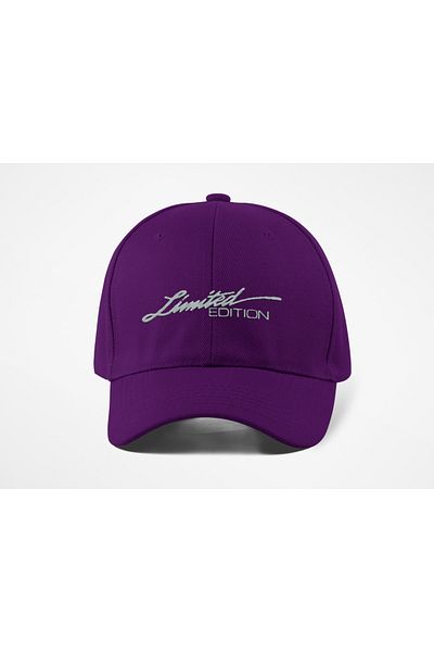 QUATEX Limited Edition Embroidered Sports Purple Unisex Hat a Quality Product