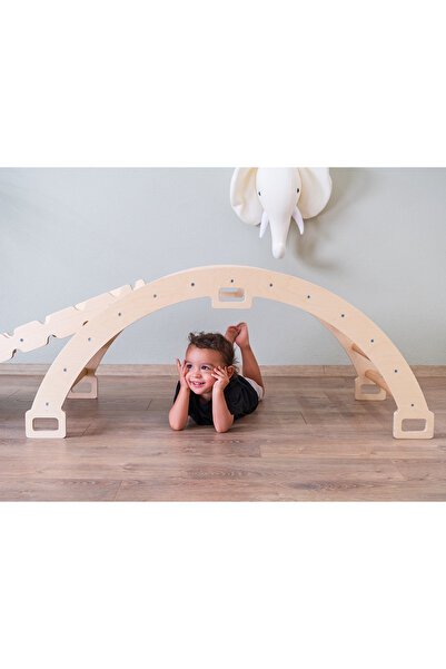 Orfis Montessori Pikler Halkası ve Rampa İkili Set