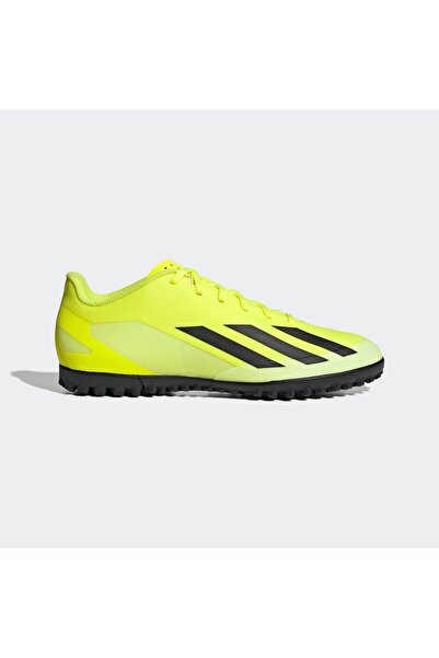 adidas حذاء X Crazyfast Club Tf للرجال باللون الأصفر Astroturf Field (IF0723)