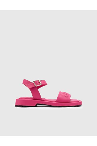 İLVİ Greta Genuine Leather Women's Pink Sandals