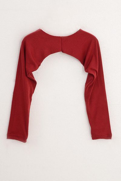 PİNKMARK Pinkmark Women's - Thin Wearing Saw Navy Blue Burgundy 2-Pack Bolero Blouse Oversleeve Mcpmbl25624