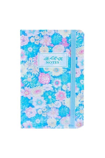 Mikro A7-02 Micro Striped Flower Pattern 80YP Notepad