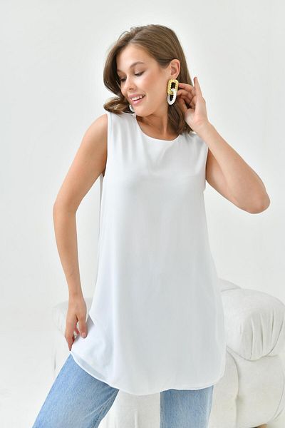 FTZ WOMEN Kadın Kısa Tunik Ekru 30836