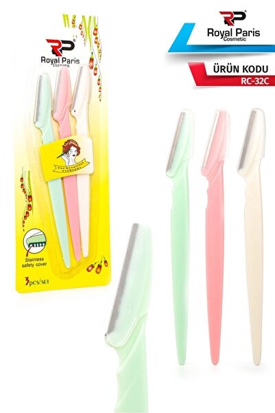 RP Royal Paris Cosmetic Royal Paris 3'lü Yüz Usturası