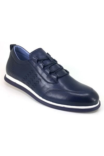 Libero 3274 Pantofi casual pentru bărbați din piele naturală-albastru închis