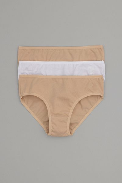 U.S. Polo Assn. Girl's 3-Piece Panties 50288838 -Vr131