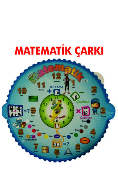 Okul Materyali Matematik Çarkı