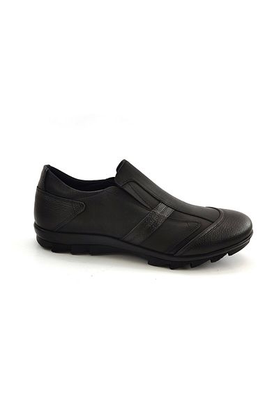 Fosco 3530 Genuine Leather Casual Men's Shoes-black