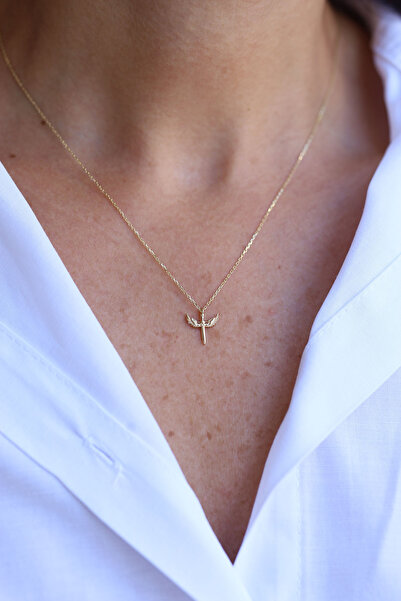 Yenigün Kuyumculuk 14 Ayar Altın Mikail Kılıcı Kolye