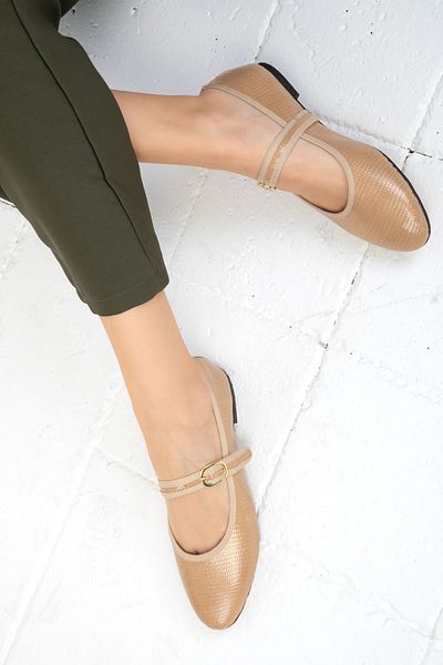 SOHO Nerzschlangen-Ballerinas für Damen – Modell 19718
