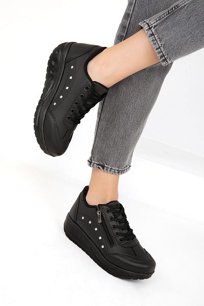 SOHO 1968 Model Black-Black Women's Sneakers