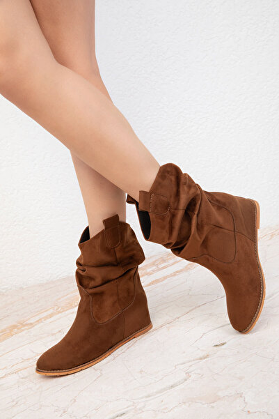 SOHO Tan Suede dámské boty a botičky 13812