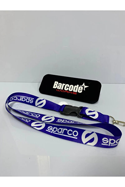 Barcode Works Sparco Λουράκι Λαιμού & Μπρελόκ