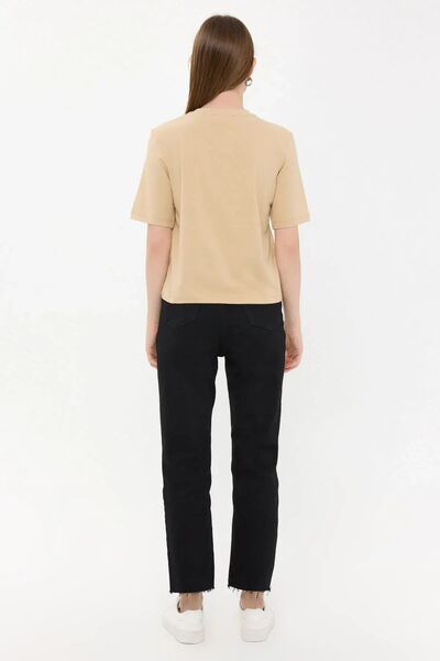 Hiccup Βασικό κοντομάνικο μπλουζάκι με γιακά ποδηλάτου