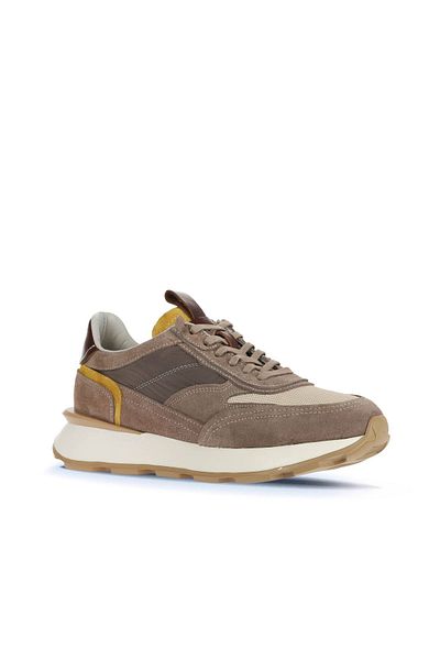 Bueno Shoes Мъжки маратонки от норка, многоцветни, кожени - 16ma8103