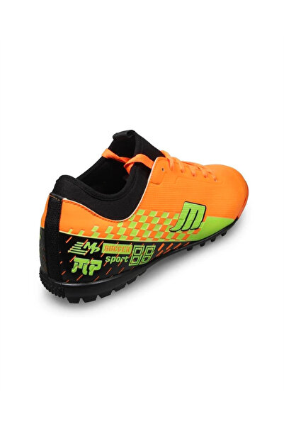M.P. 231-1138 Mr Men's Orange Socks Astroturf Football Shoes