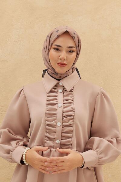 Silk Home Olinda Eşarp - Vizon Lacivert