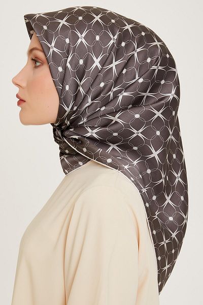 Armine Silk Scarf 2025 Winter - 9207-85 Twill
