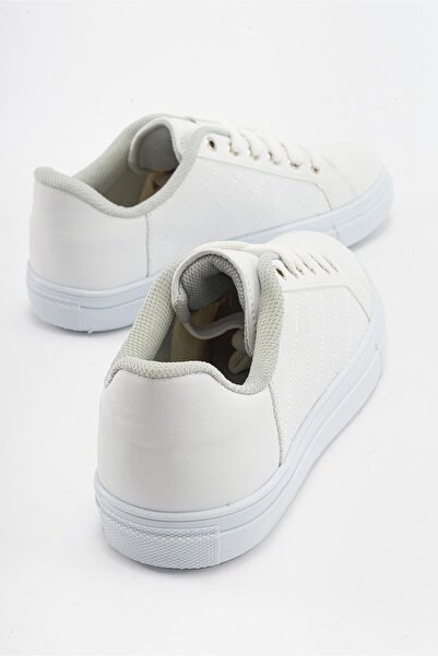 Ccway Жіночі спортивні кросівки з нековзною підкладкою БІЛІ